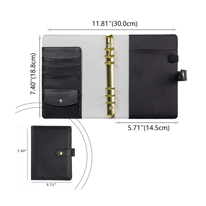 Leather budget planner 1 Leather budget planner 1