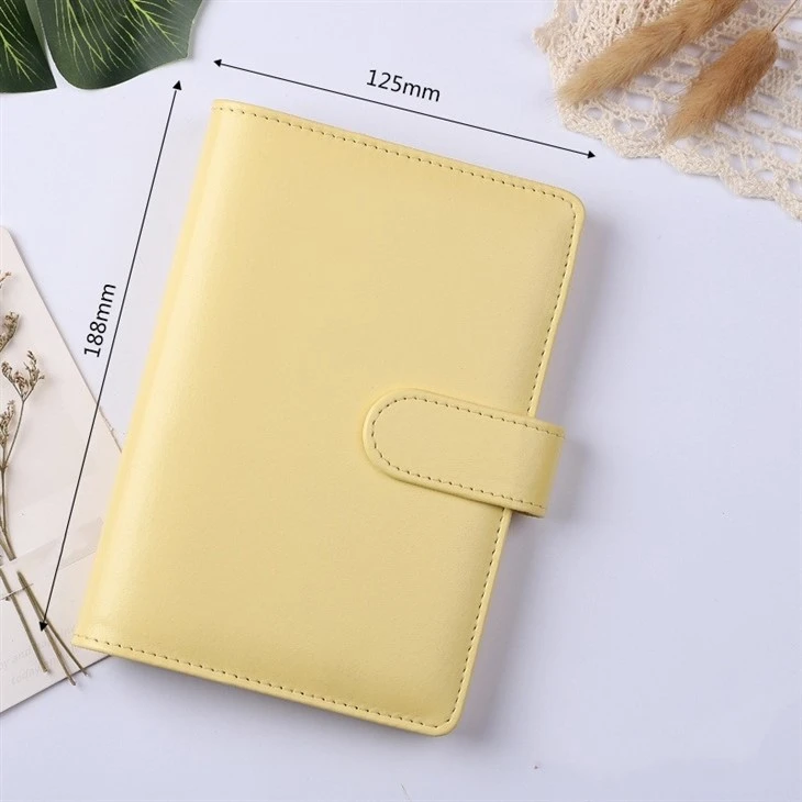 weekly budget notebook