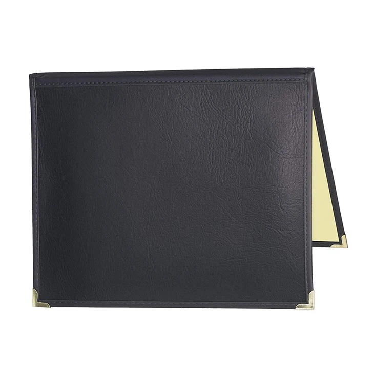 leather menu cover