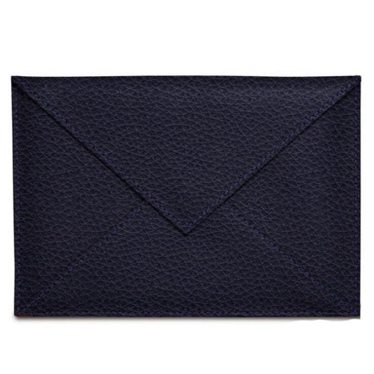 	 leather document file folder