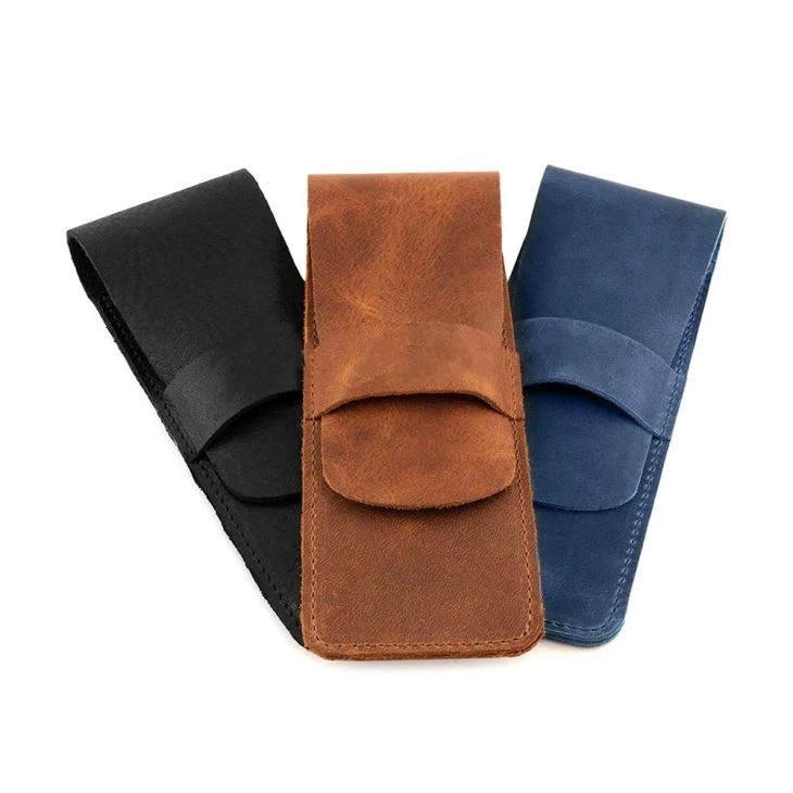 Genuine Leather Pen Case