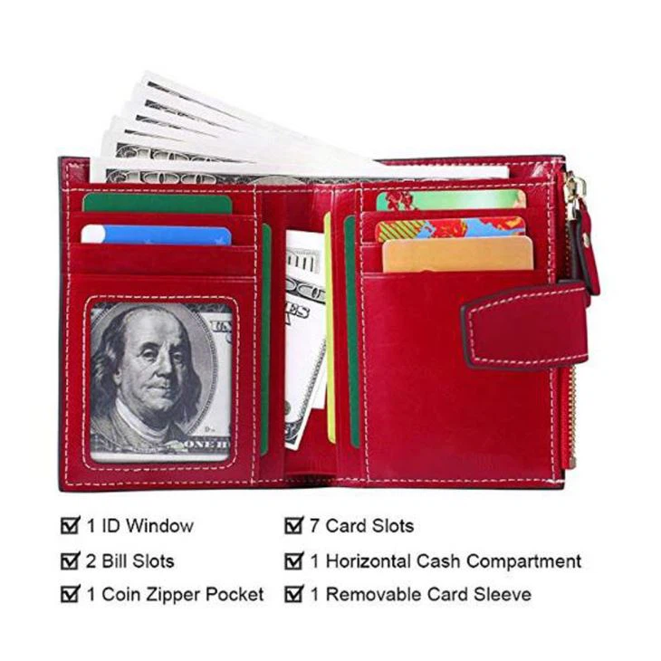 Ladies Card Holder Wallet Multi Purpose