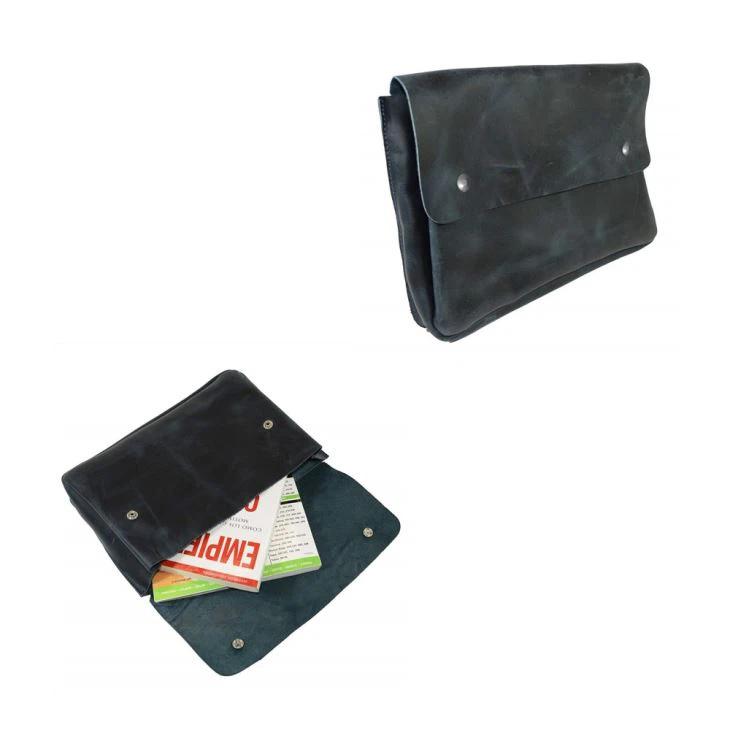 Leather Folder File Case