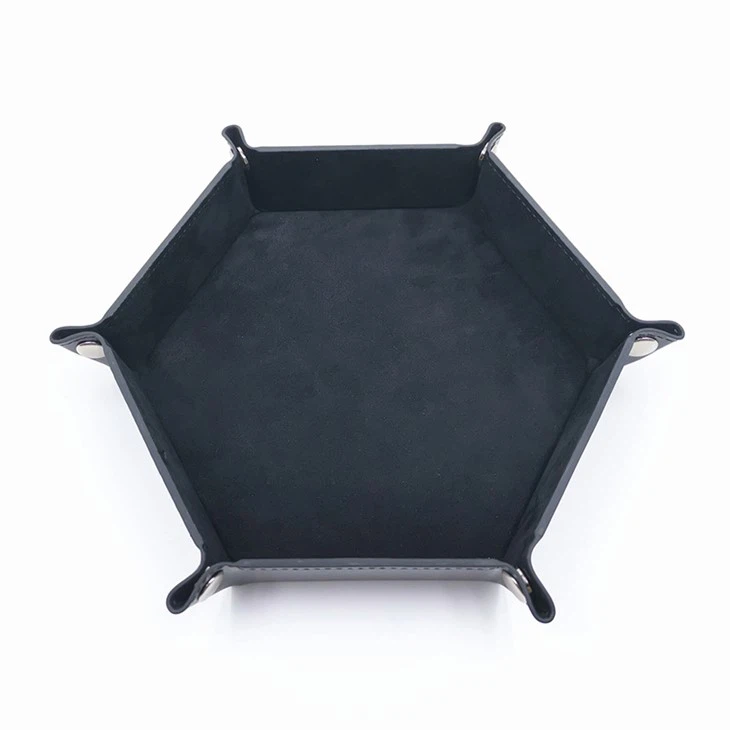 Double Sided Folding Hexagon Dice Tray