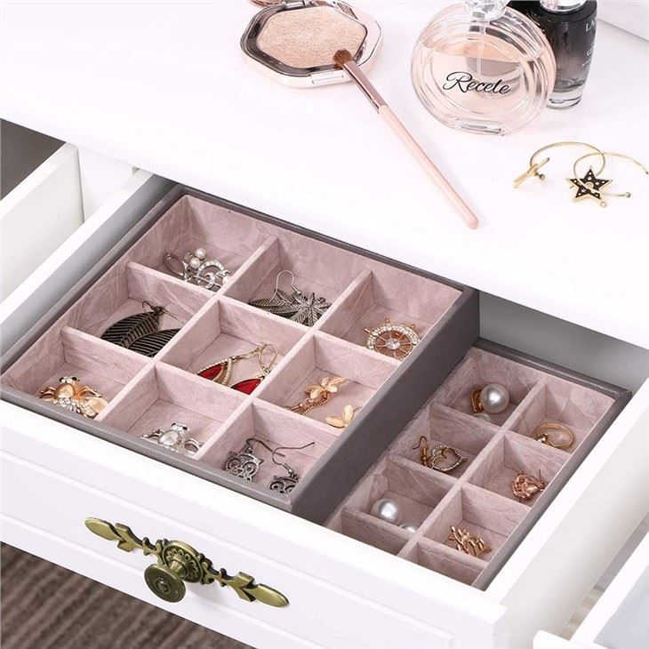 Stackable Jewelry Trays With Lid