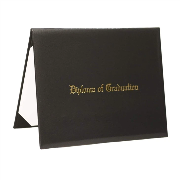 Leather Graduation Diploma Folder